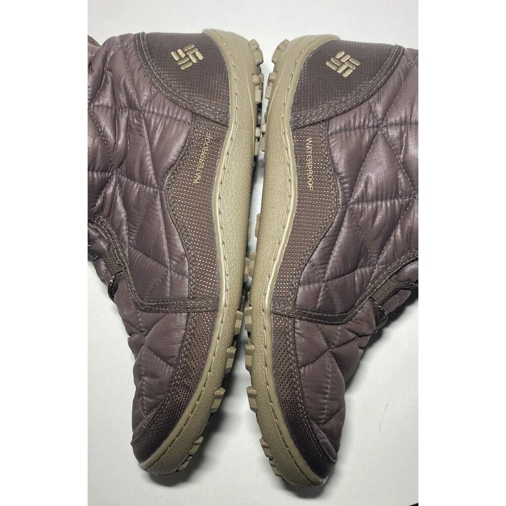 Columbia Women's Minx Mid II Waterproof Winter Boots Fur Sz‎ 10 BL3825 Omni-Grip